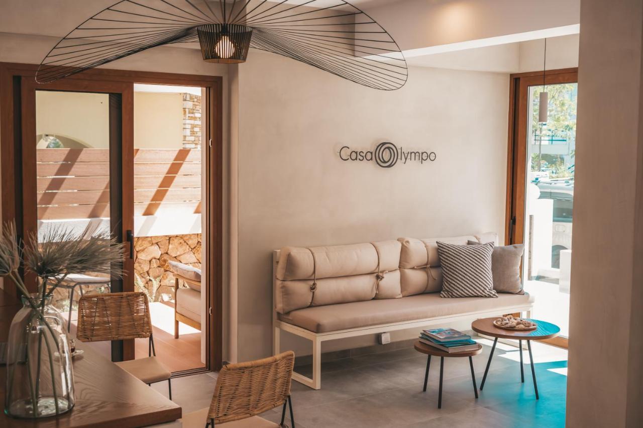 Hotel Casa Olympo Paralía Esterno foto